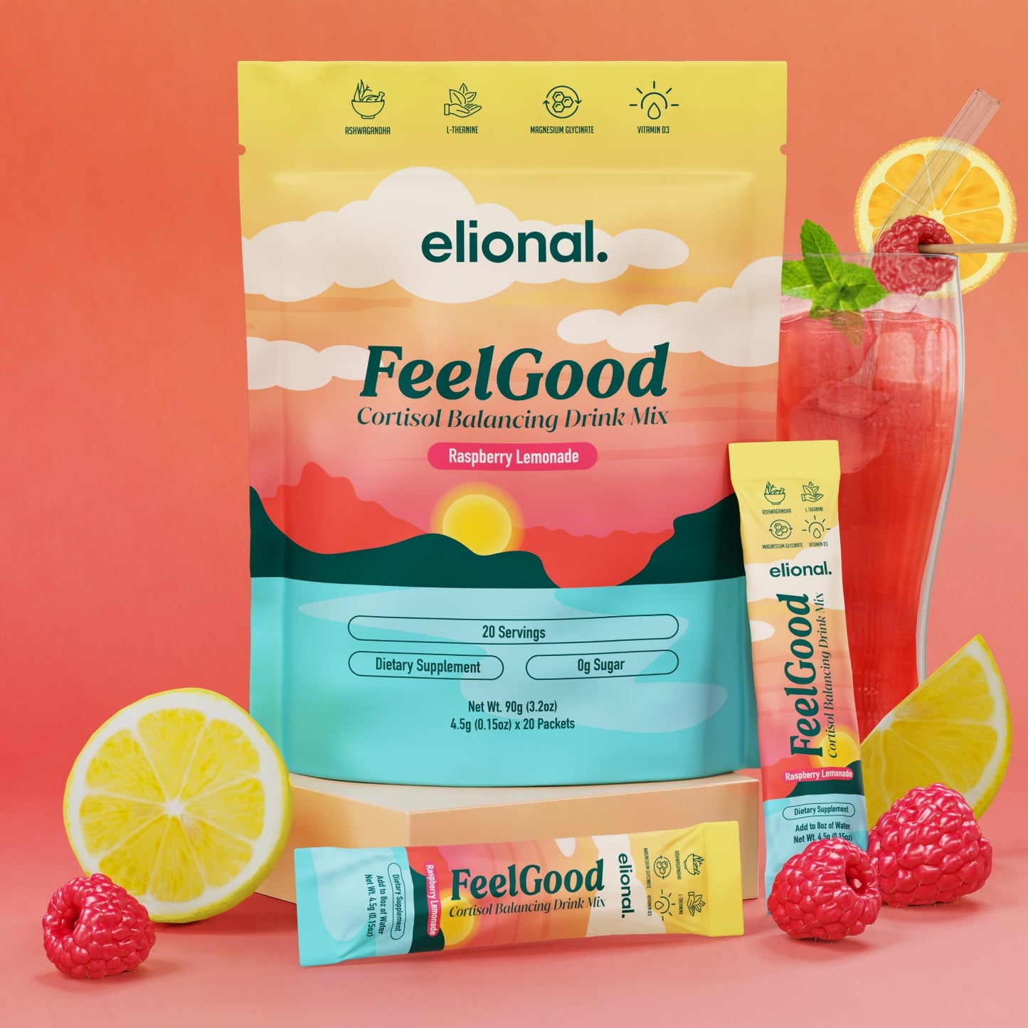 FeelGood—Cortisol Balancing Drink Mix